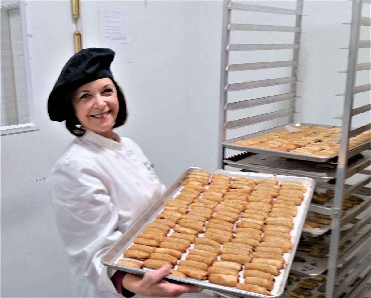 Women with Hungarian Pastry
