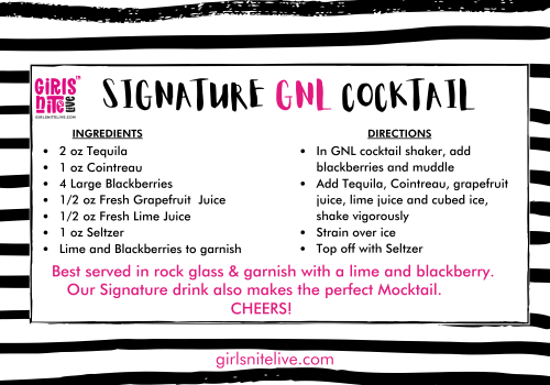 Girls Nite Live Cocktail