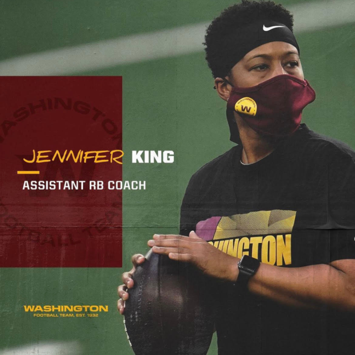 A Conversation on Important Moments & Lessons with Coach Jennifer King of the Washington Commanders