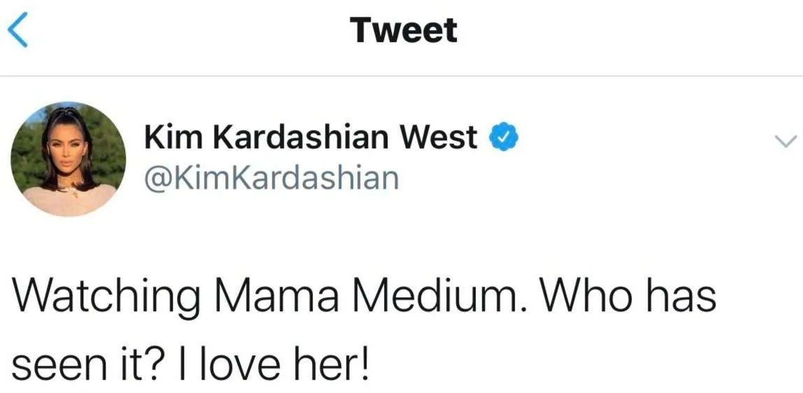 Kim Kardashian- Mama Medium